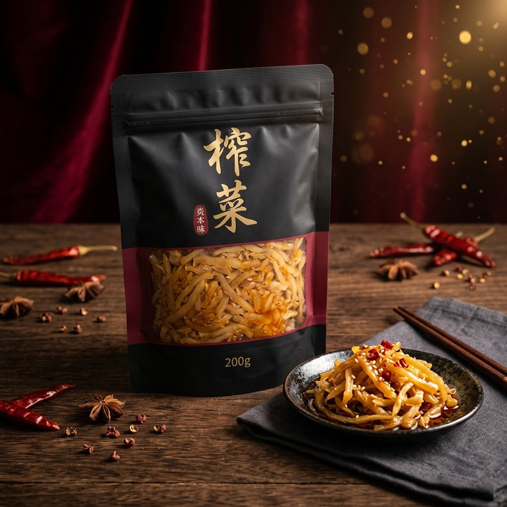 手工榨菜 200g